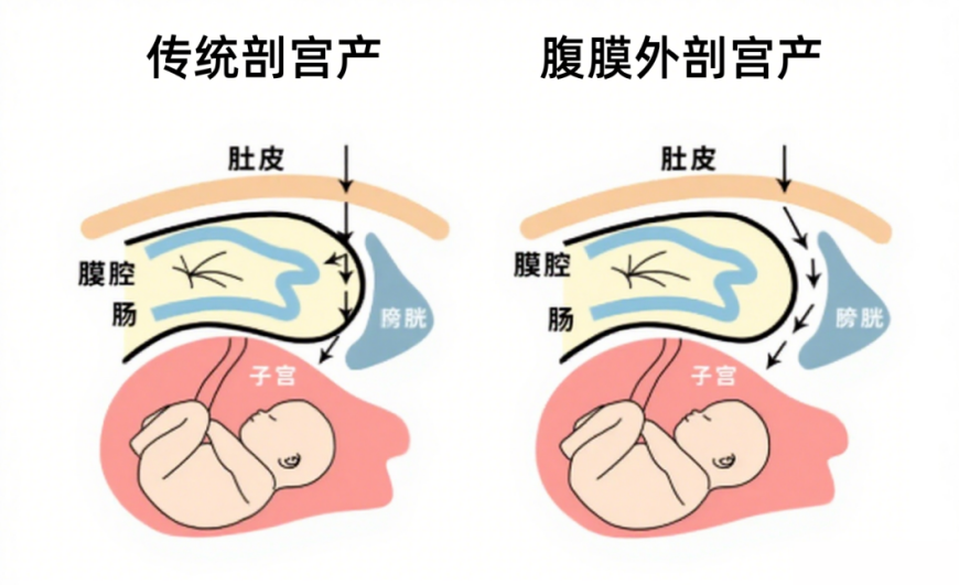剖宫产不想压肚子、等排气？港龙医院腹膜外剖宫产真实体验：我被温柔托住了